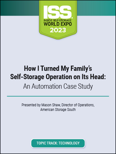 How I Turned My Family's Self-Storage Operation on Its Head: An Automation Case Study